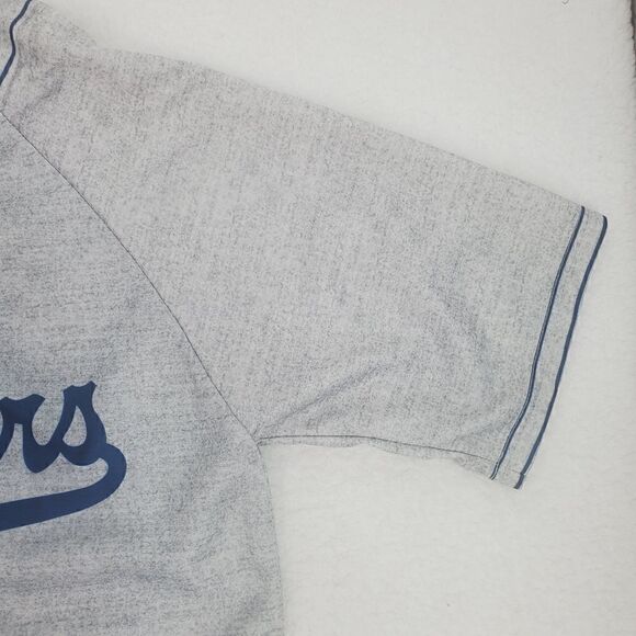 Dodgers Jackie Robinson Replica Jersey Button Up Tshirt Size XLarge - Picture 7 of 17